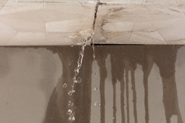 Professional Sewage Cleanup technician working in Allston, MA